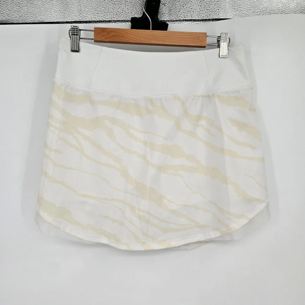 Calia‎ by Carrie Underwood Womens White Zebra Print Athletic Skort Size M